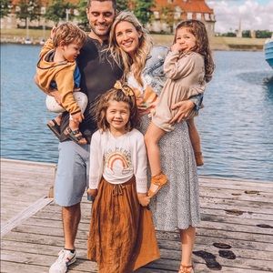 Marks and Spencer dotted skirt